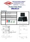 SBH-341-1 Data Sheet